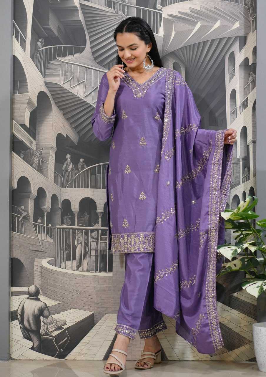 Ynf Chinon RIN232 35 Suits & Dresses Wholesale Embroidery Suits Ladies Salwar Suits Ladies Silk Suit Manufacturer