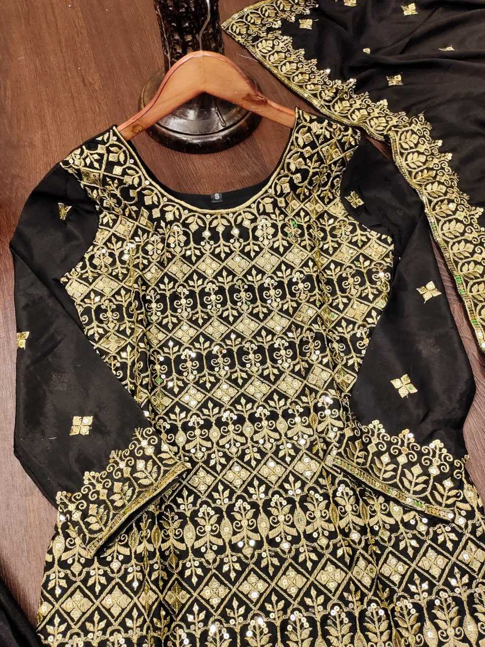 Ynf Chinon RIN232 48 Suits & Dresses Wedding Collections Festive Collections Wholesale Sharara Salwar Suits Designer Suits Embroidered Suits Manufacturer