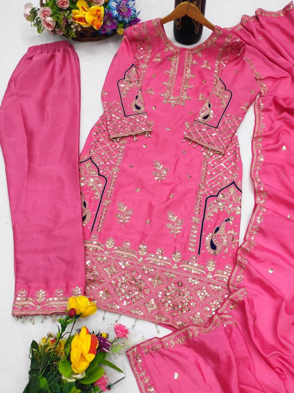 Ynf Chinon RIN232 59 Suits & Dresses Wedding Collections Festive Collections Wholesale Designer Suits Embroidered Suits Wedding Outfits Manufacturer