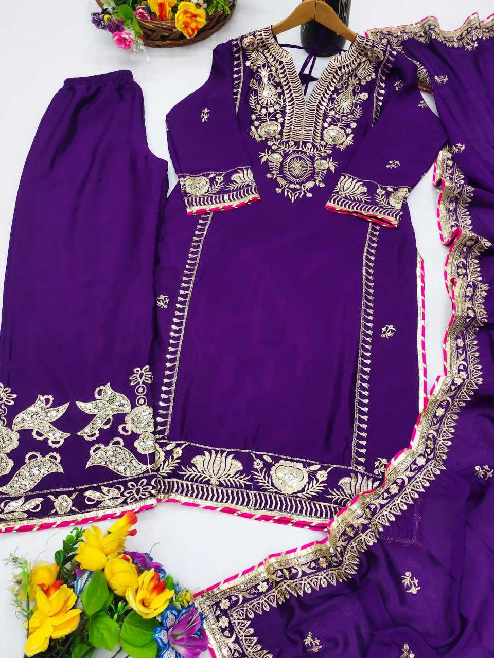Ynf Chinon RIN232 68 Suits & Dresses Wedding Collections Festive Collections Wholesale Wedding Suits Designer Suits Embroidered Suits Manufacturer