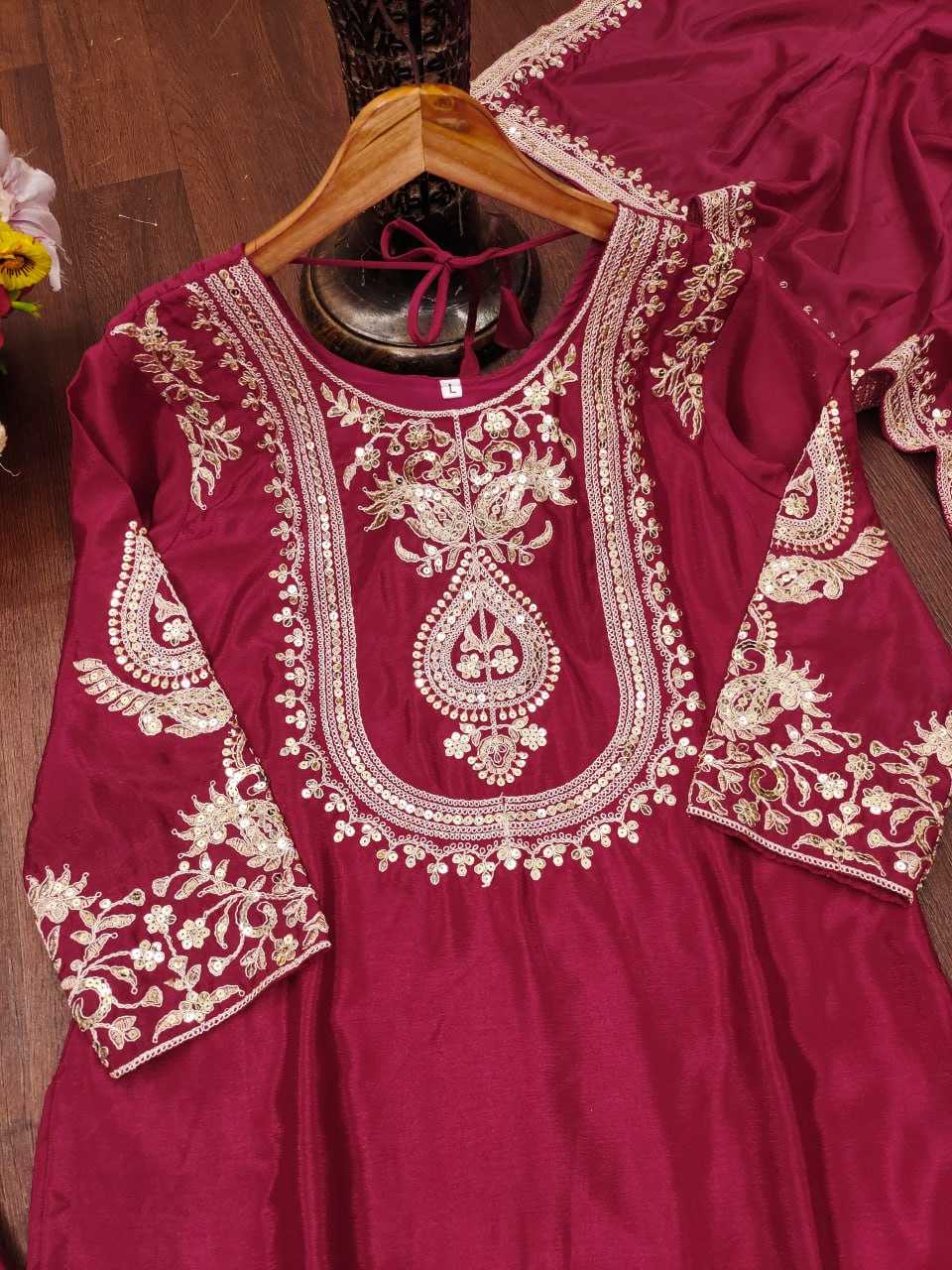 Ynf Chinon RIN232 75 Suits & Dresses Wedding Collections Festive Collections Wholesale Designer Suits Embroidered Suits Wedding Outfits Manufacturer