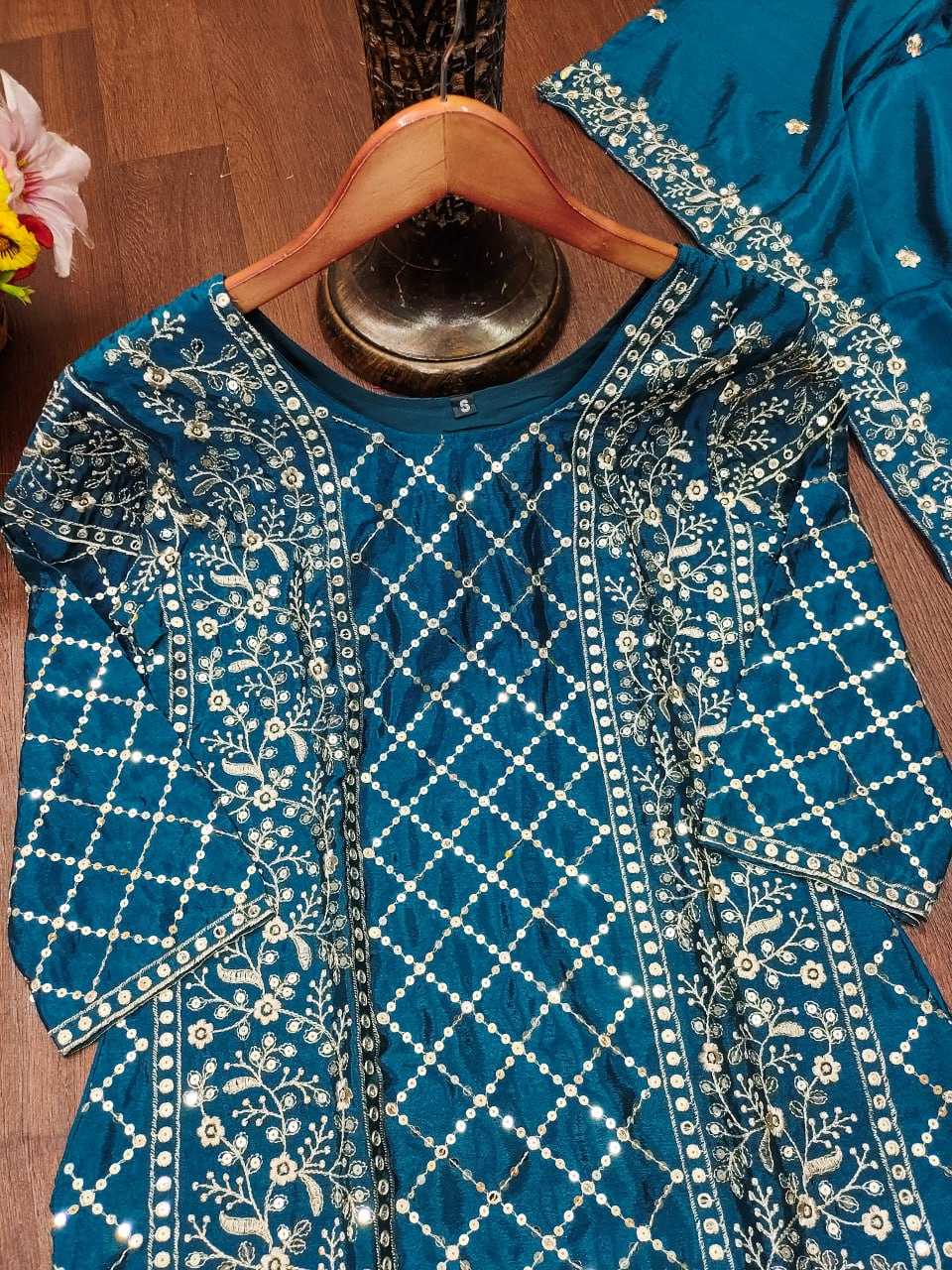 Ynf Chinon RIN232 87 Suits & Dresses Wholesale Sharara Salwar Suits Embroidery Suits Manufacturer