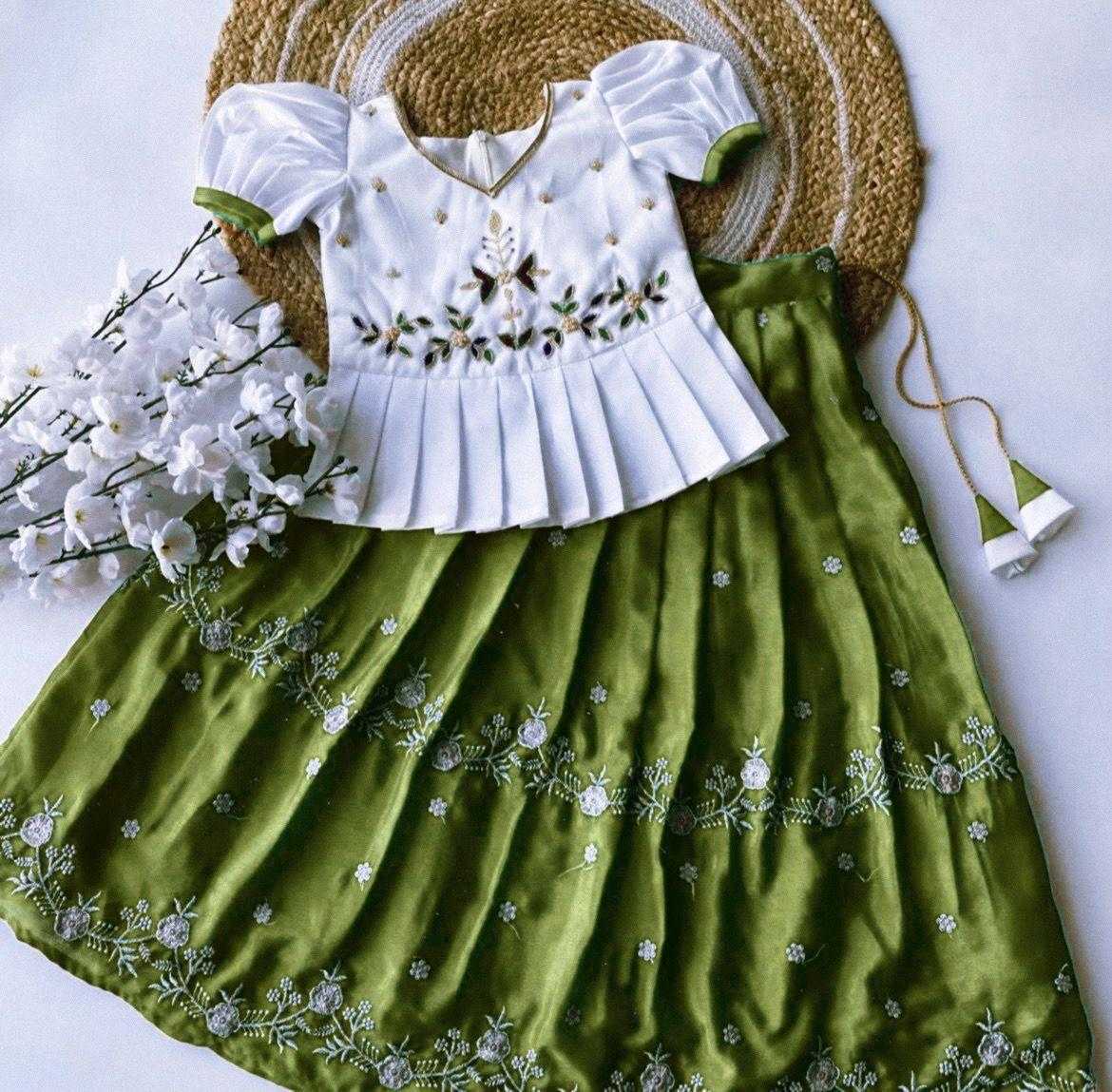 Ynf Chinon RIN235 RANKET Kids Wear Wholesale Kids Lehenga Kids Lehenga Choli Baby Girl Lehenga Manufacturer