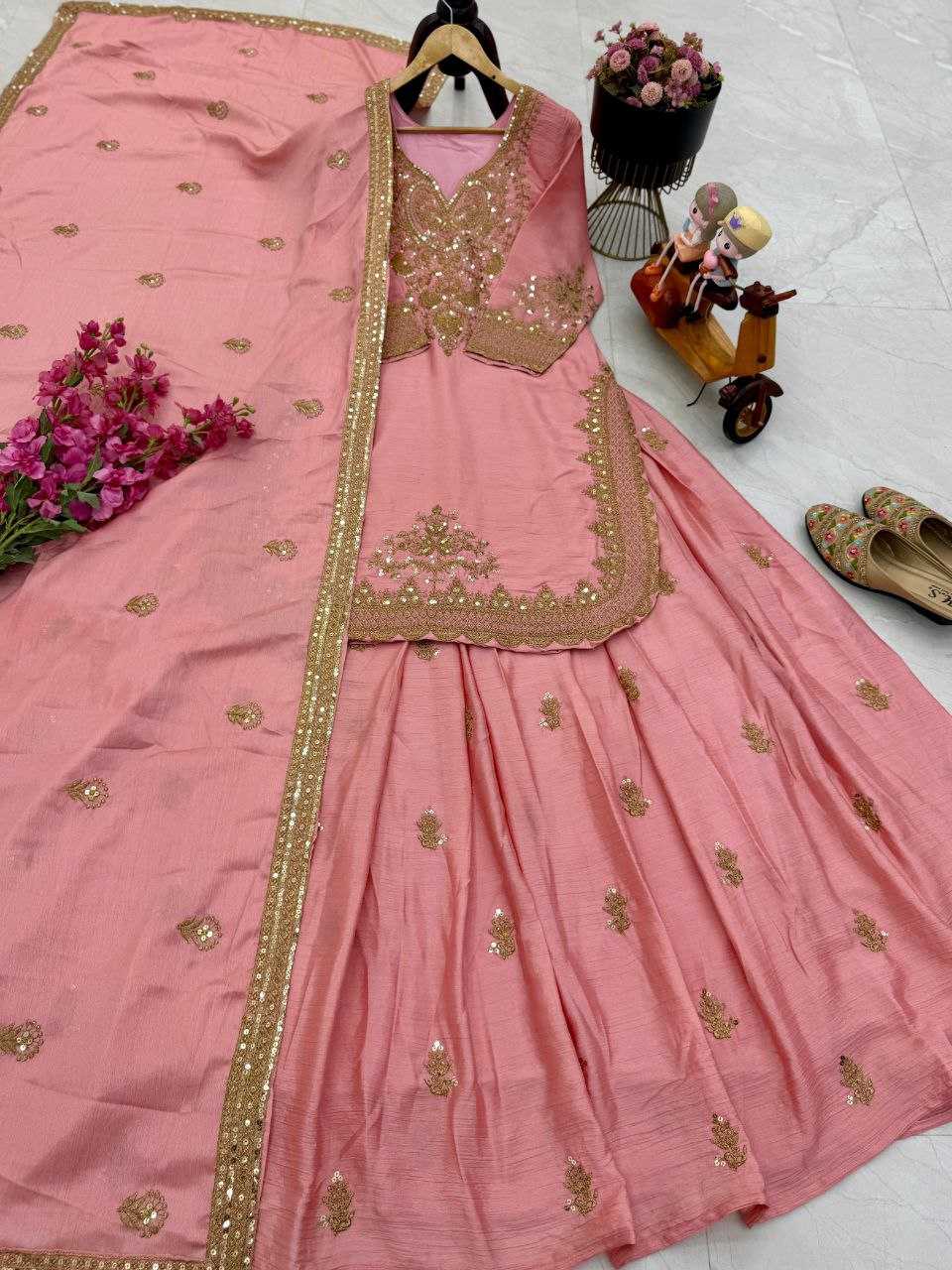 Ynf Chinon Silk KESH158 6005 Lehengas Wholesale Designer Lehenga Fancy Lehenga Traditional Lehenga Manufacturer