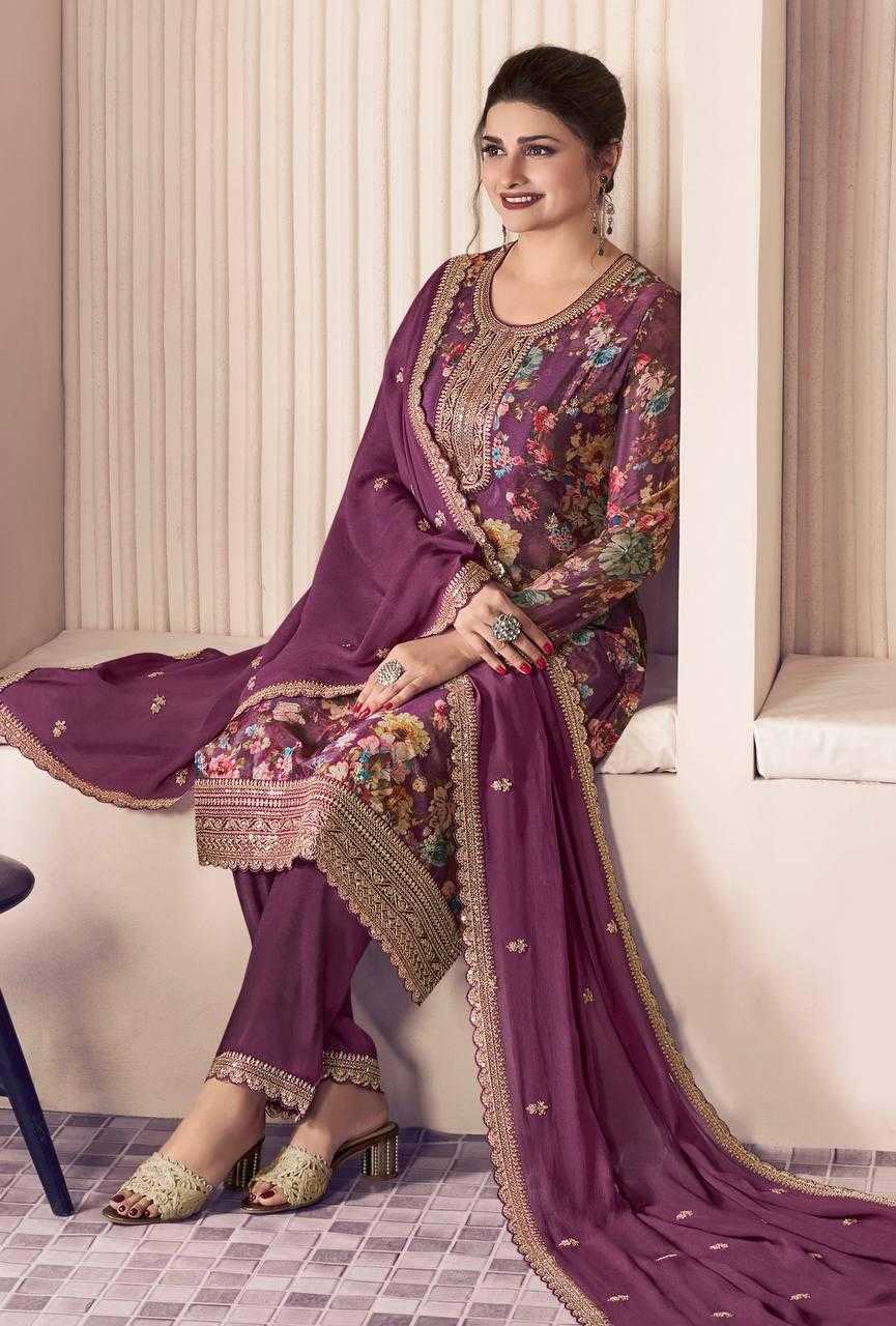 Ynf Chinon Silk KESH159 1353 Suits & Dresses Wholesale Ladies Suits Embroidery Suits Ladies Salwar Suits Manufacturer