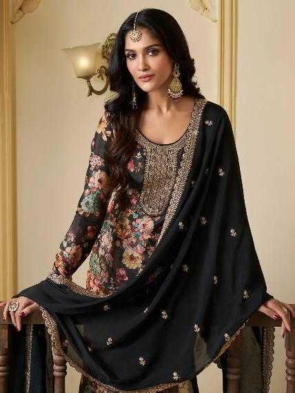 Ynf Chinon Silk KESH159 1353 Suits & Dresses Wholesale Ladies Suits Embroidery Suits Ladies Salwar Suits Manufacturer
