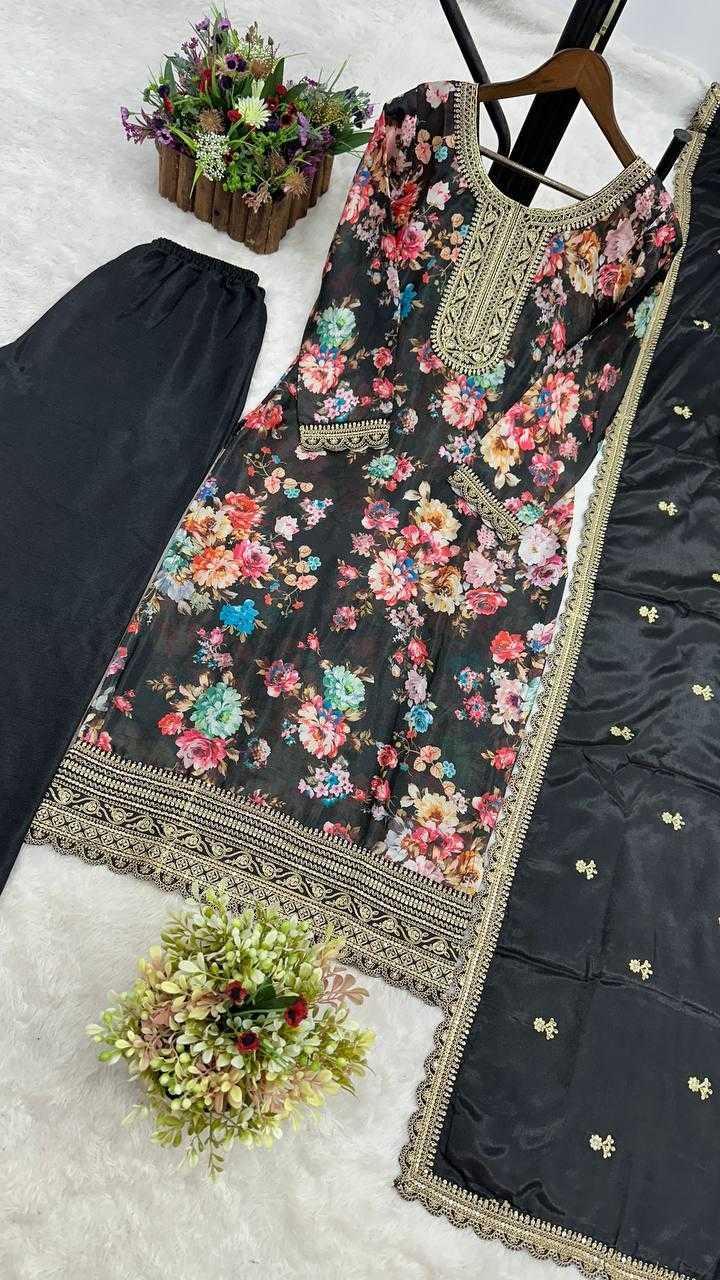 Ynf Chinon Silk KESH159 1353 Suits & Dresses Wholesale Ladies Suits Embroidery Suits Ladies Salwar Suits Manufacturer