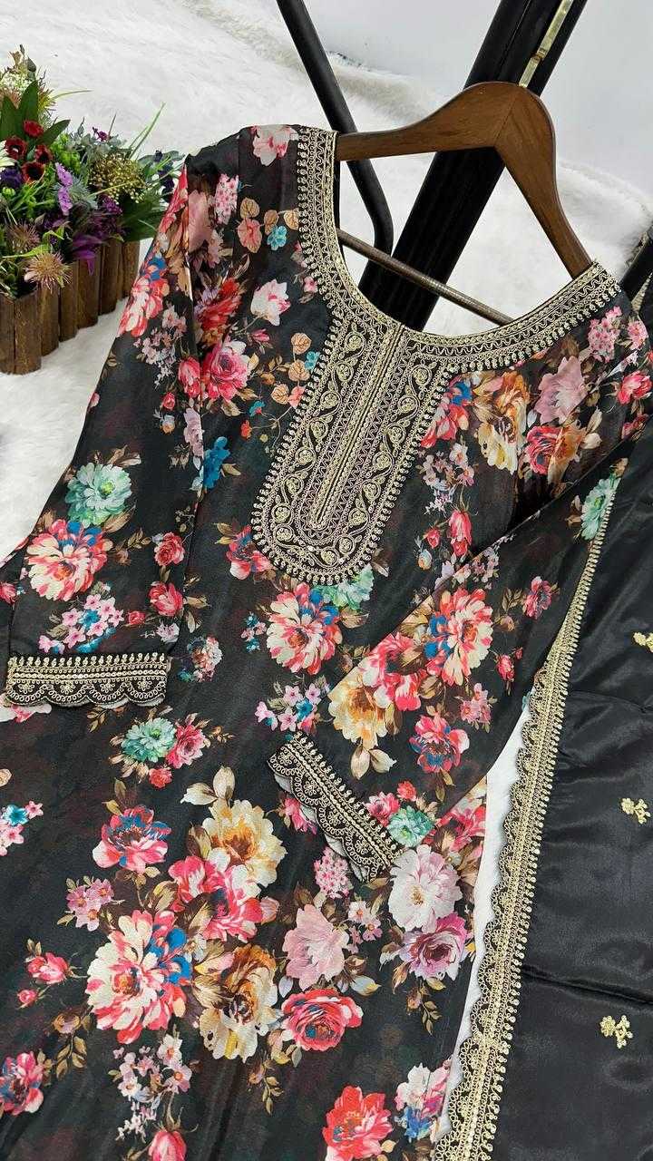 Ynf Chinon Silk KESH159 1353 Suits & Dresses Wholesale Ladies Suits Embroidery Suits Ladies Salwar Suits Manufacturer
