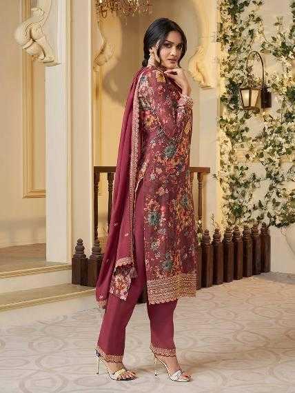 Ynf Chinon Silk KESH159 1353 Suits & Dresses Wholesale Ladies Suits Embroidery Suits Ladies Salwar Suits Manufacturer