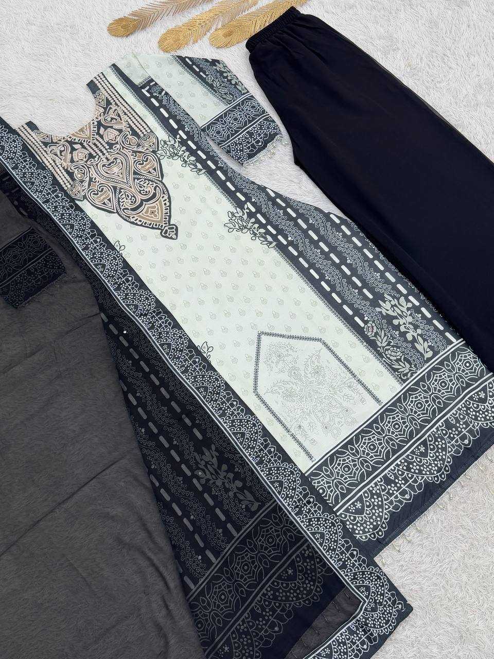 Ynf Chinon Silk KESH159 1360 Suits & Dresses Wholesale Ladies Suits Printed Suits Designer Suits Manufacturer