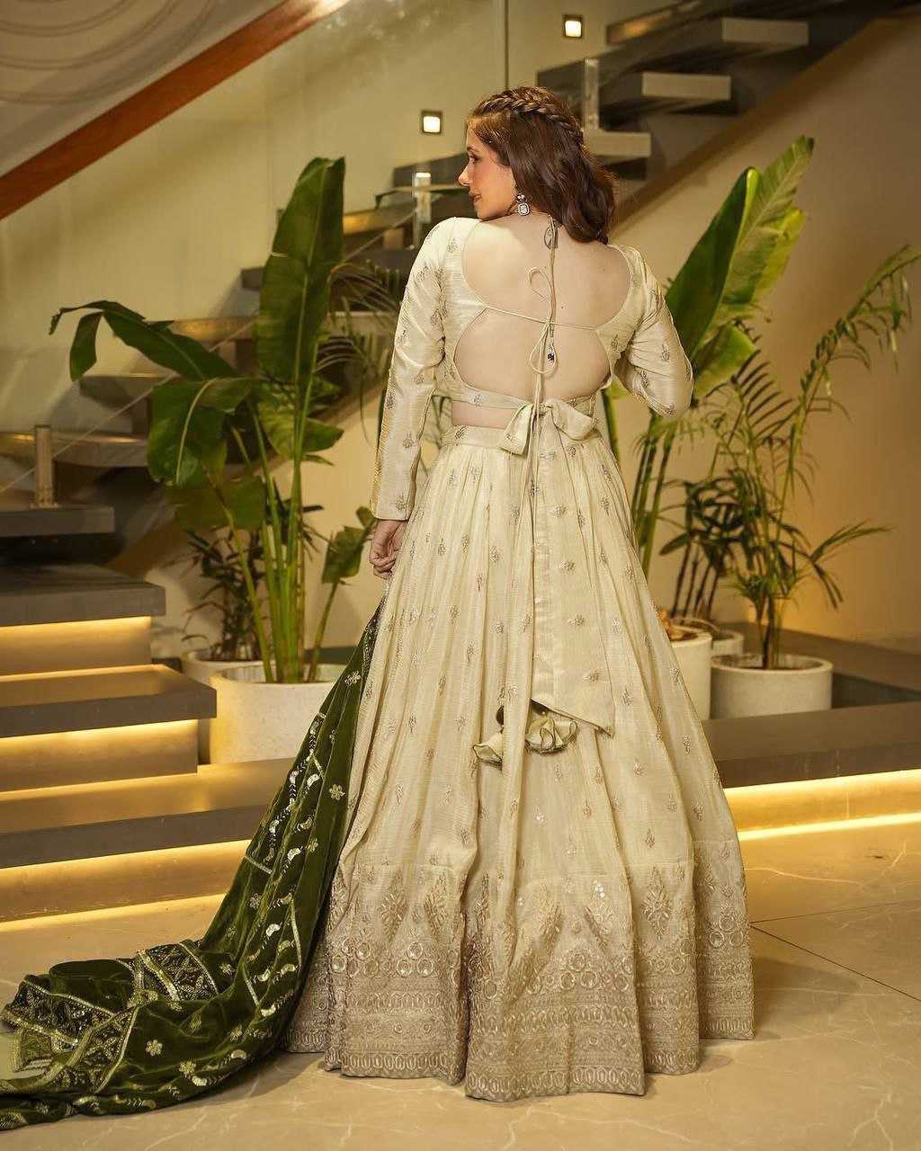 Ynf Chinon Silk KESH508 1022 Lehengas Wholesale Designer Lehenga Traditional Lehenga Embroidered Lehenga Manufacturer