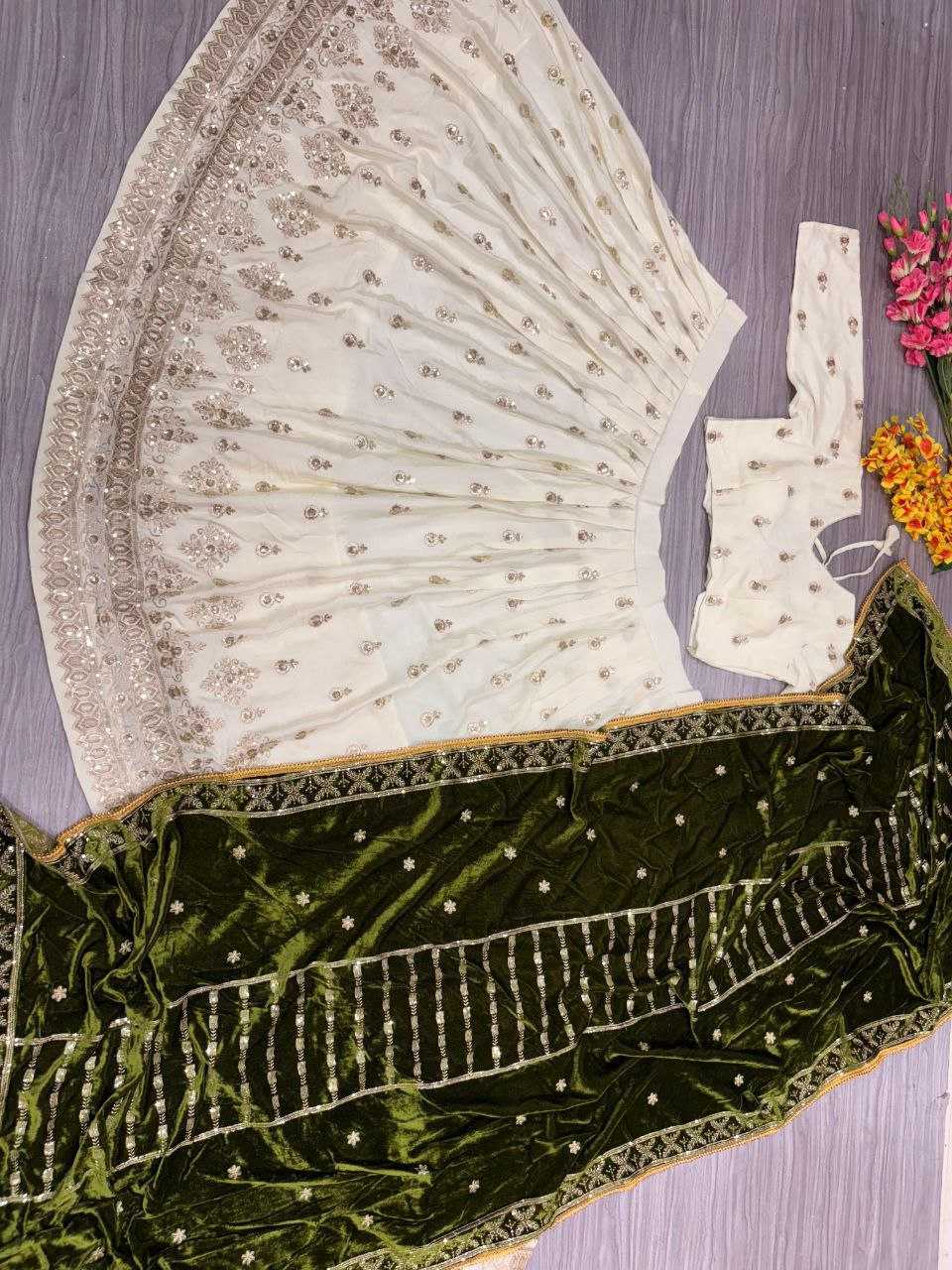 Ynf Chinon Silk KESH508 1022 Lehengas Wholesale Designer Lehenga Traditional Lehenga Embroidered Lehenga Manufacturer