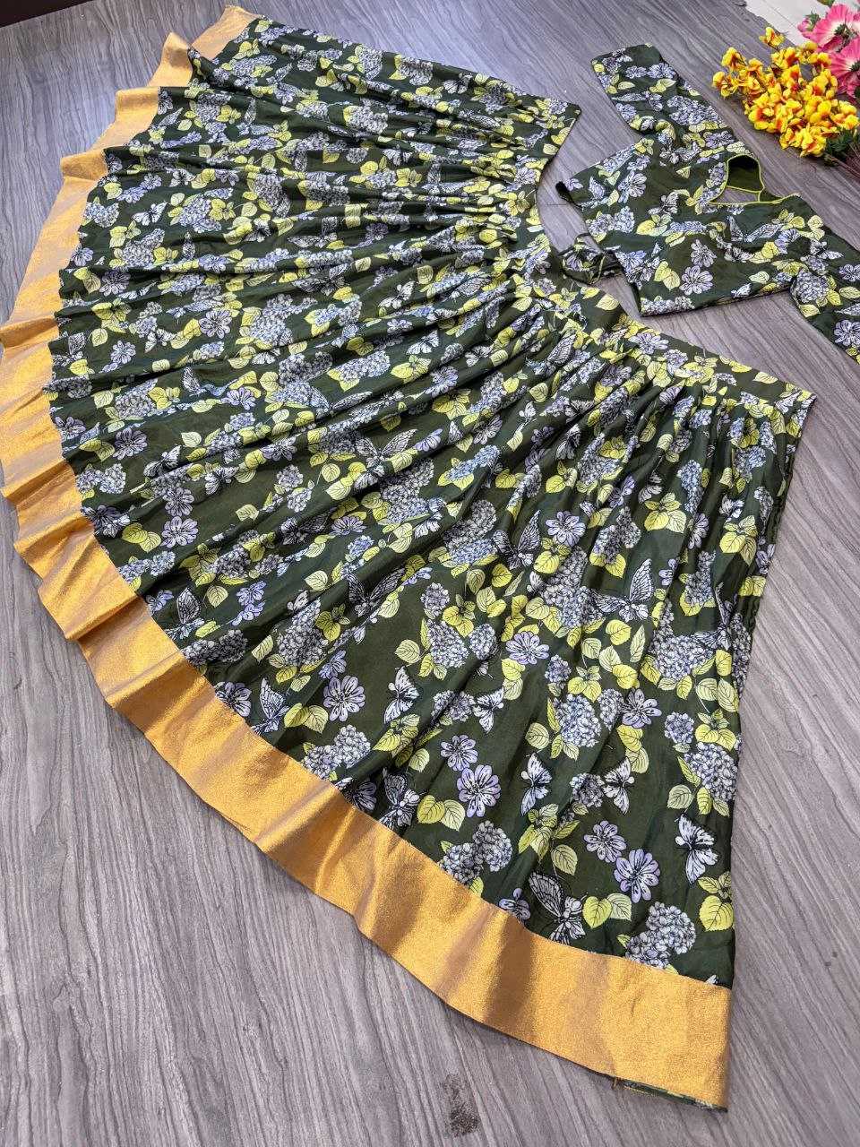 Ynf Chinon Silk KESH508 1036 Lehengas Wholesale Fancy Lehenga Traditional Lehenga Printed Lehenga Manufacturer
