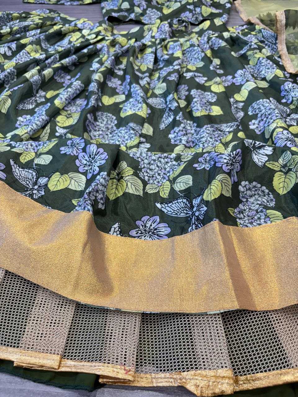 Ynf Chinon Silk KESH508 1036 Lehengas Wholesale Fancy Lehenga Traditional Lehenga Printed Lehenga Manufacturer