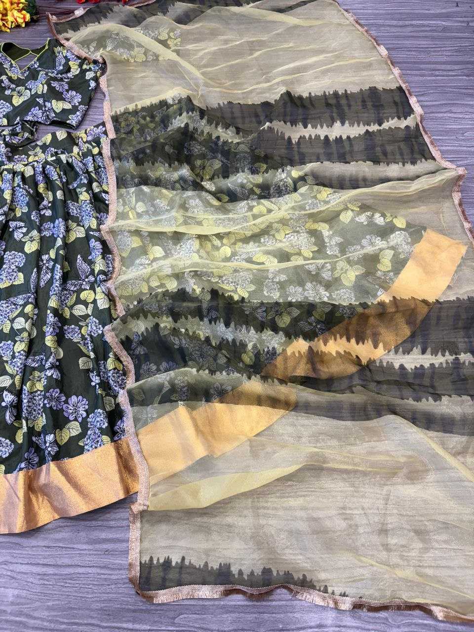 Ynf Chinon Silk KESH508 1036 Lehengas Wholesale Fancy Lehenga Traditional Lehenga Printed Lehenga Manufacturer