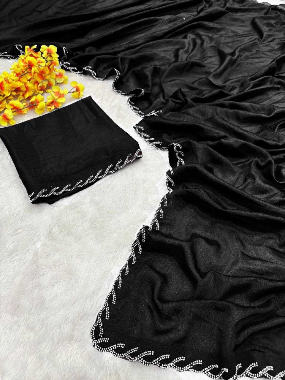 Ynf Chinon KESH508 74 Sarees Wholesale Designer Sarees Party Wear Sarees Traditional Sarees Manufacturer
