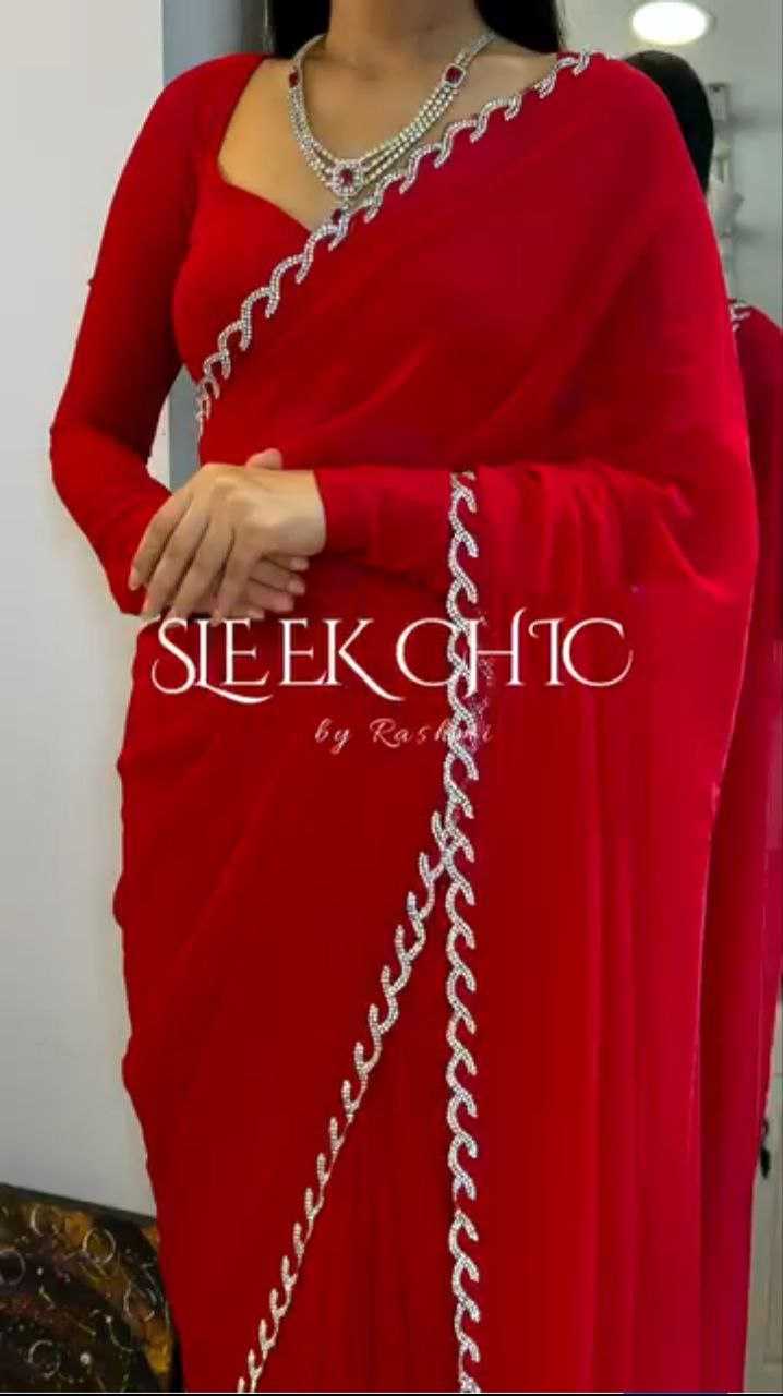 Ynf Chinon KESH508 74 Sarees Wholesale Designer Sarees Party Wear Sarees Traditional Sarees Manufacturer