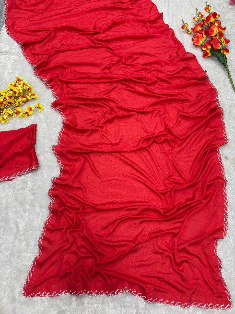 Ynf Chinon KESH508 74 Sarees Wholesale Designer Sarees Party Wear Sarees Traditional Sarees Manufacturer