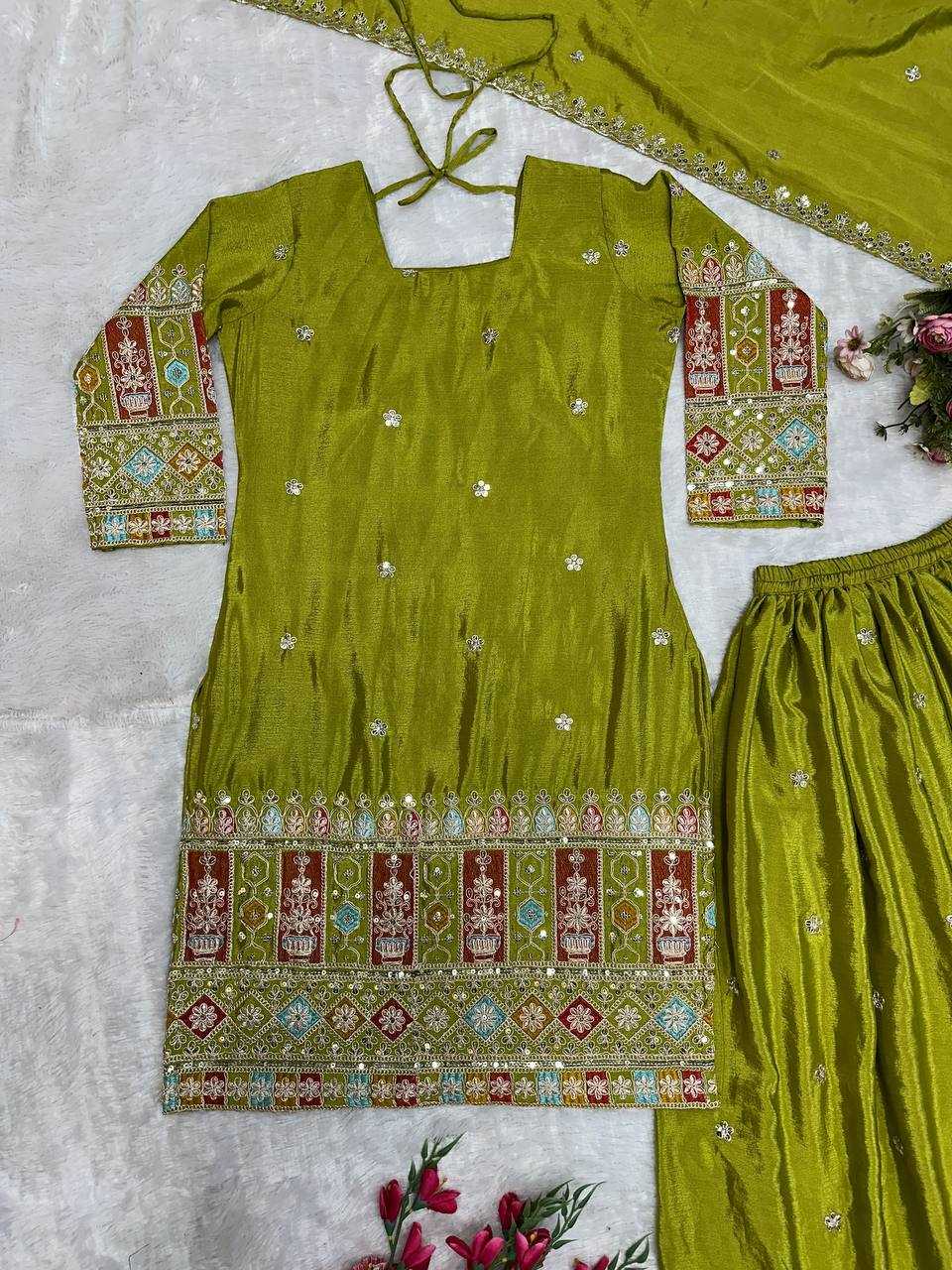 Ynf Chinon Silk KESH523 242 Suits & Dresses Wholesale Ladies Suits Embroidery Suits Designer Suits Manufacturer