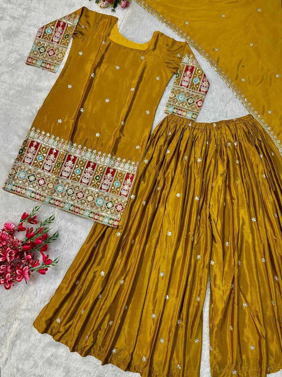 Ynf Chinon Silk KESH523 242 Suits & Dresses Wholesale Ladies Suits Embroidery Suits Designer Suits Manufacturer