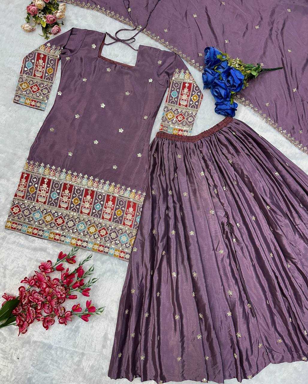 Ynf Chinon Silk KESH523 242 Suits & Dresses Wholesale Ladies Suits Embroidery Suits Designer Suits Manufacturer
