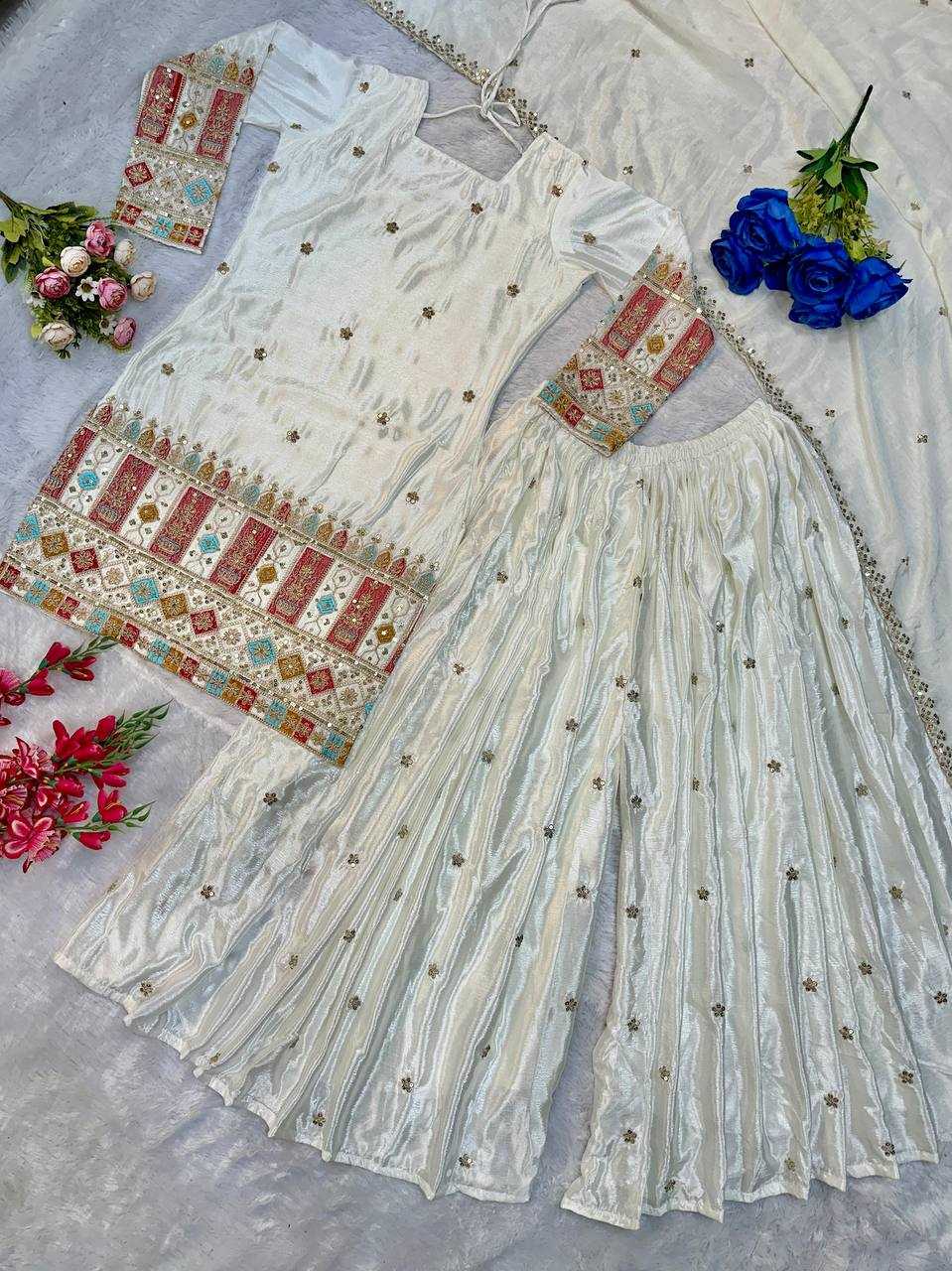 Ynf Chinon Silk KESH523 242 Suits & Dresses Wholesale Ladies Suits Embroidery Suits Designer Suits Manufacturer