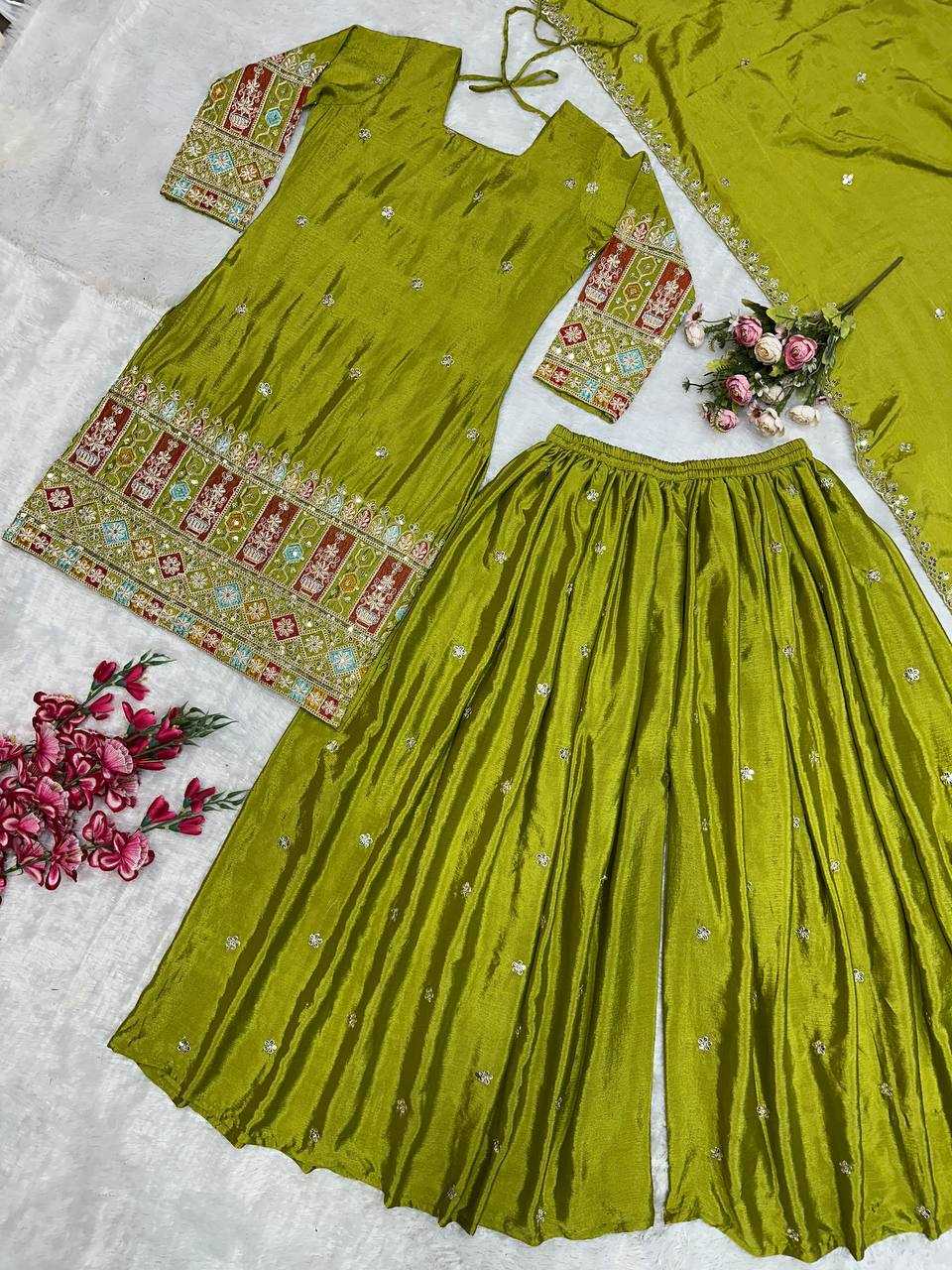 Ynf Chinon Silk KESH523 242 Suits & Dresses Wholesale Ladies Suits Embroidery Suits Designer Suits Manufacturer