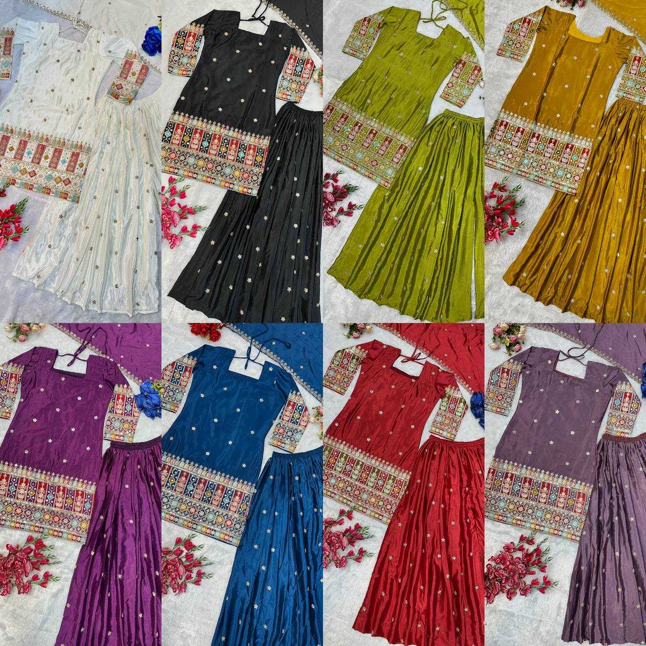 Ynf Chinon Silk KESH523 242 Suits & Dresses Wholesale Ladies Suits Embroidery Suits Designer Suits Manufacturer