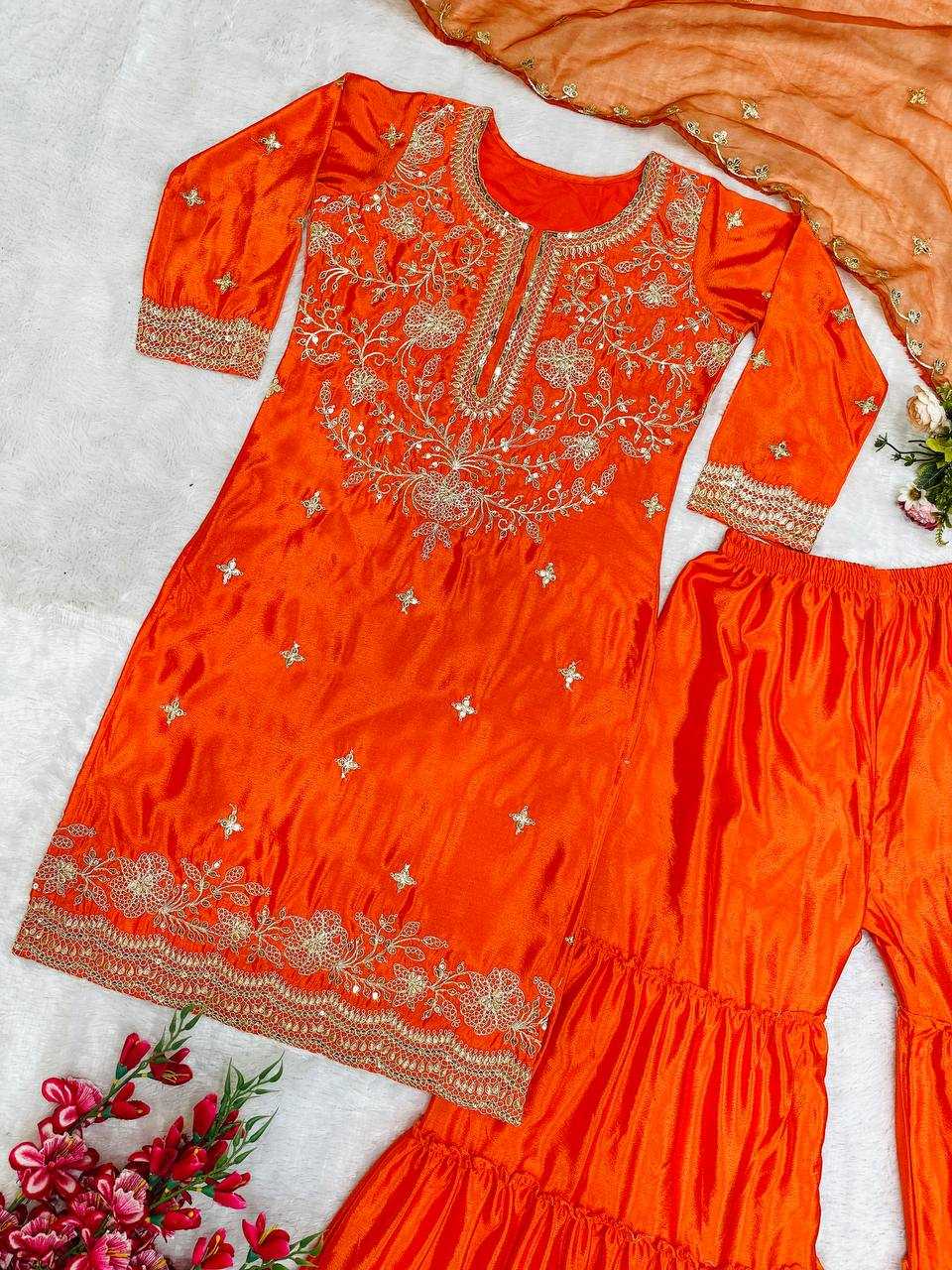 Ynf Chinon Silk KESH523 259 Suits & Dresses Wholesale Ladies Suits Party wear suits Designer Suits Manufacturer