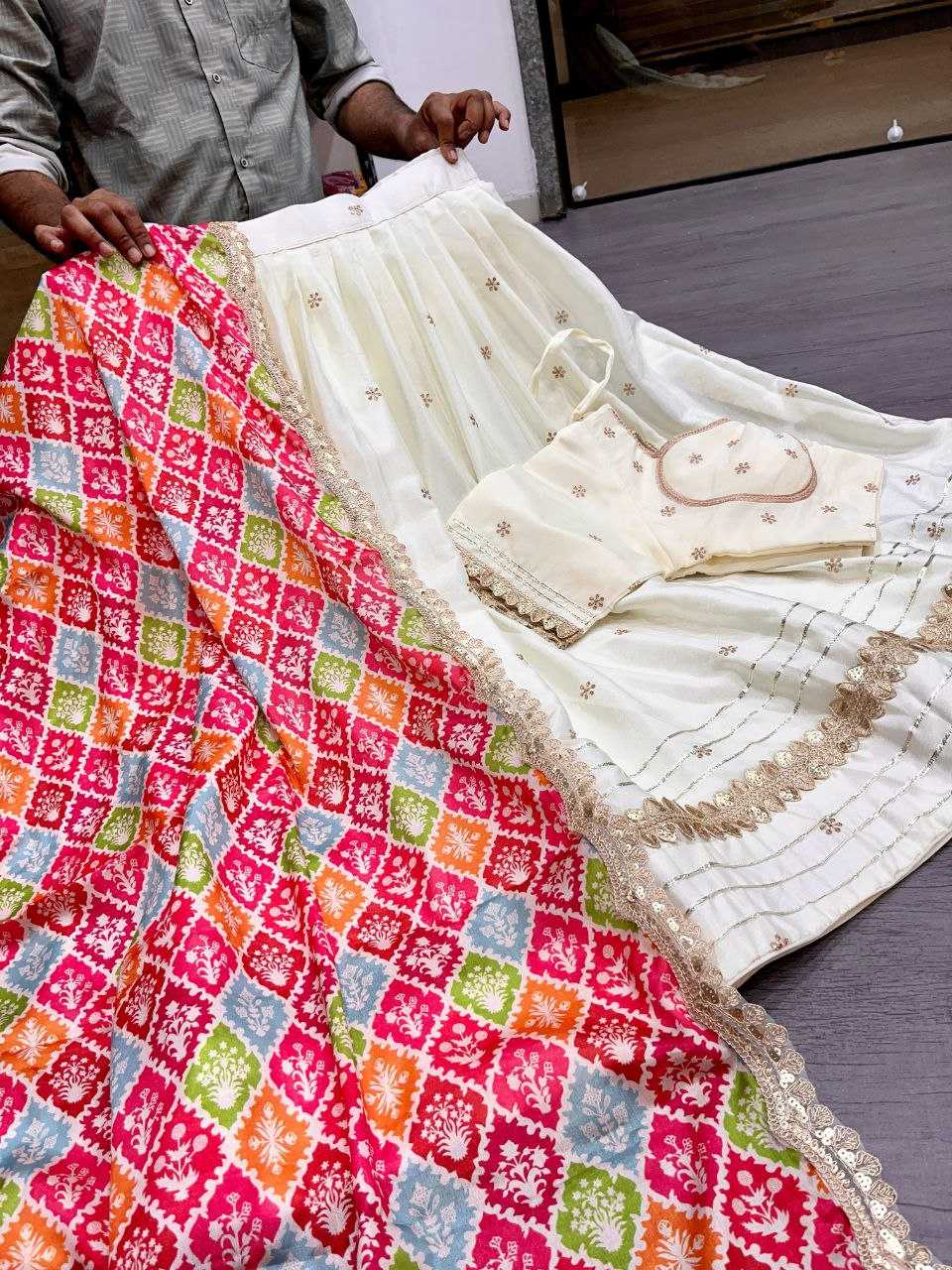 Ynf Chinon Silk KESH527 310 Lehengas Wholesale Designer Lehenga Fancy Lehenga Embroidered Lehenga Manufacturer