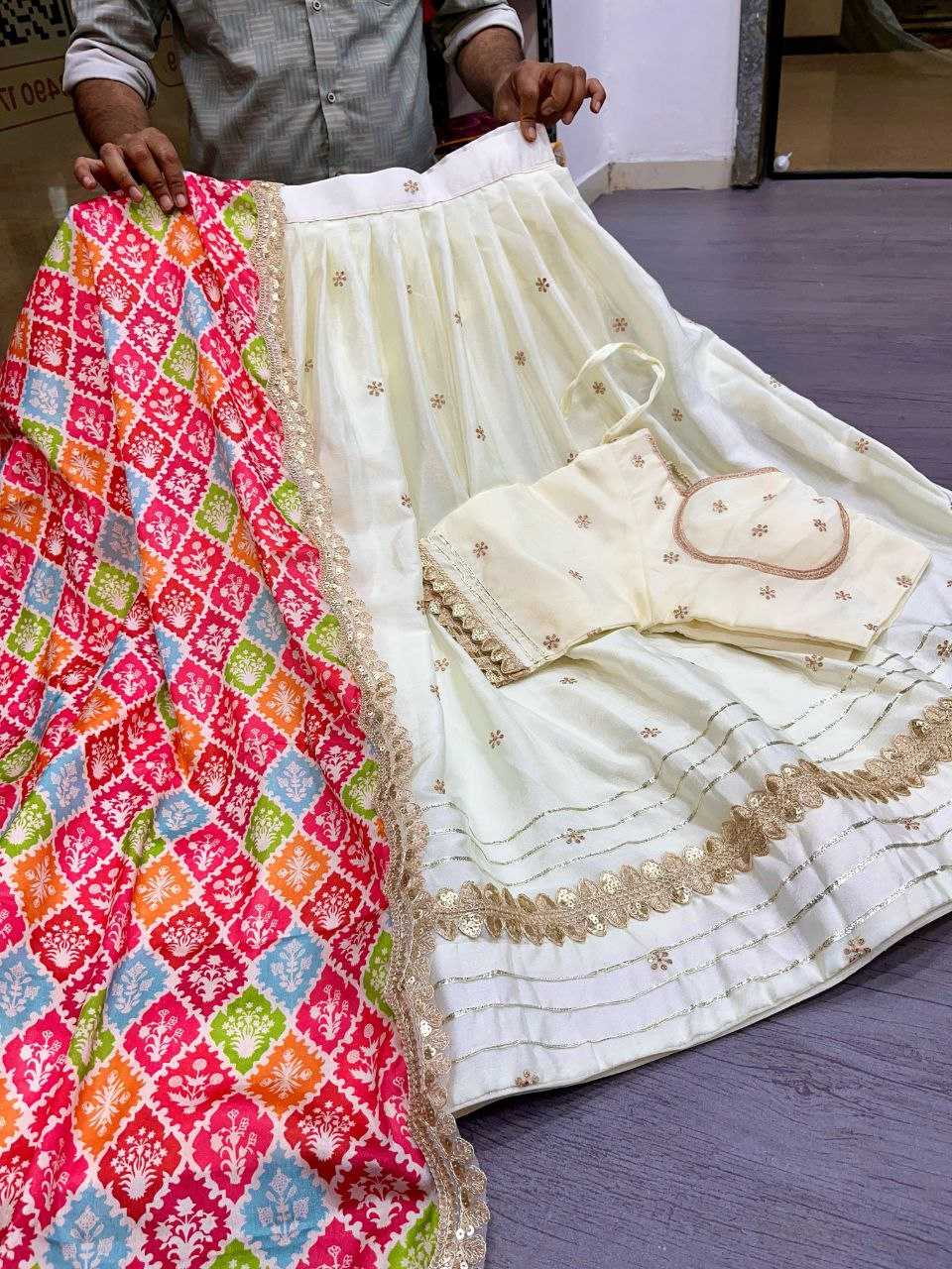 Ynf Chinon Silk KESH527 310 Lehengas Wholesale Designer Lehenga Fancy Lehenga Embroidered Lehenga Manufacturer
