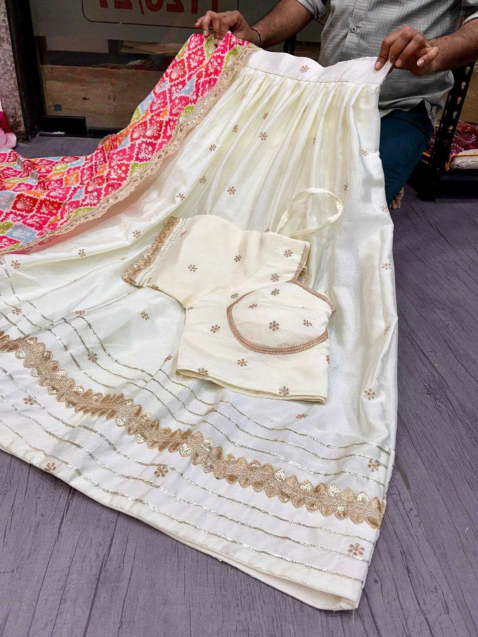 Ynf Chinon Silk KESH527 310 Lehengas Wholesale Designer Lehenga Fancy Lehenga Embroidered Lehenga Manufacturer