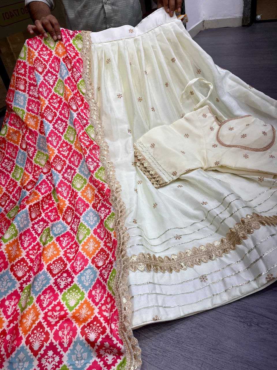 Ynf Chinon Silk KESH527 310 Lehengas Wholesale Designer Lehenga Fancy Lehenga Embroidered Lehenga Manufacturer