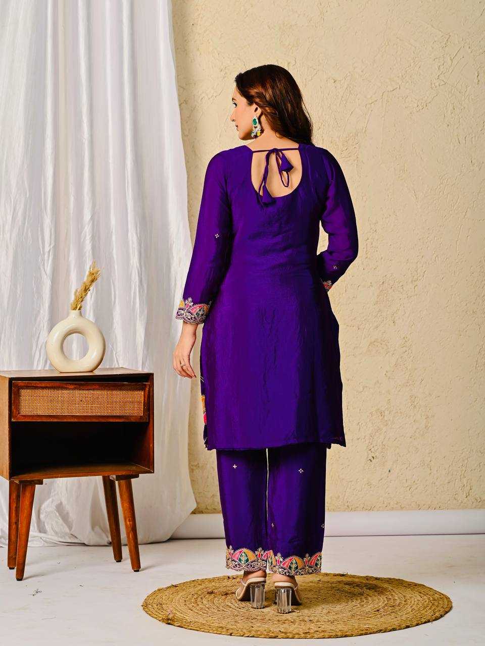 Ynf Chinon Silk KESH528 4001 Suits & Dresses Wholesale Embroidery Suits Party wear suits Silk Suits Manufacturer