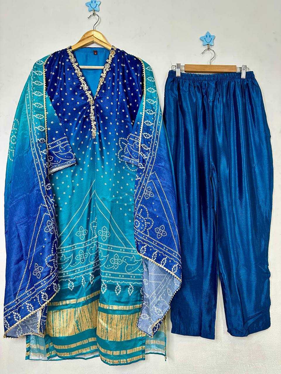 Ynf Chinon Silk KESH531 1029 Suits & Dresses Wholesale Ladies Suits Embroidery Suits Palazzo Suit Manufacturer