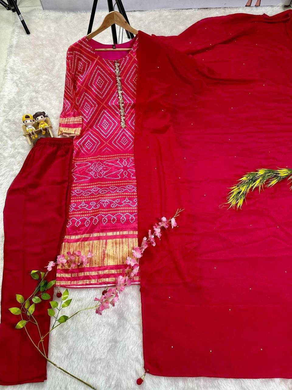 Ynf Chinon Silk KESH531 1031 Suits & Dresses Wholesale Ladies Suits Embroidery Suits Palazzo Suit Manufacturer