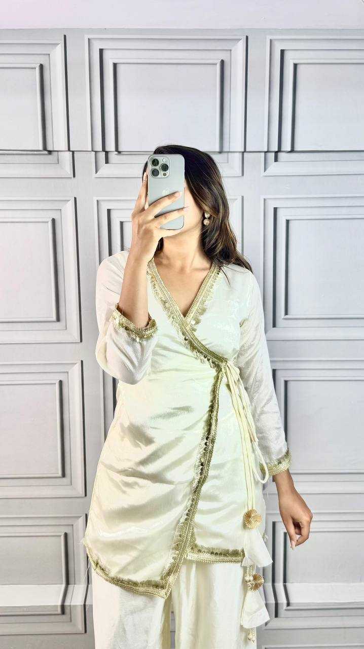 Ynf Chinon Silk KESH531 1040 Kurti Wholesale Casual Kurtis Festive Kurtis Short Kurtis Party Wear Kurtis Gota Patti Kurtis Kurti With Palazzo Manufacturer