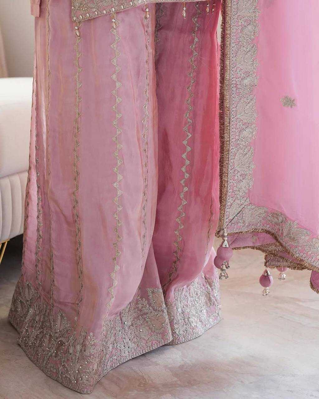 Ynf Chinon Silk KESH540 1113 Suits & Dresses Wholesale Sharara Salwar Suits Manufacturer