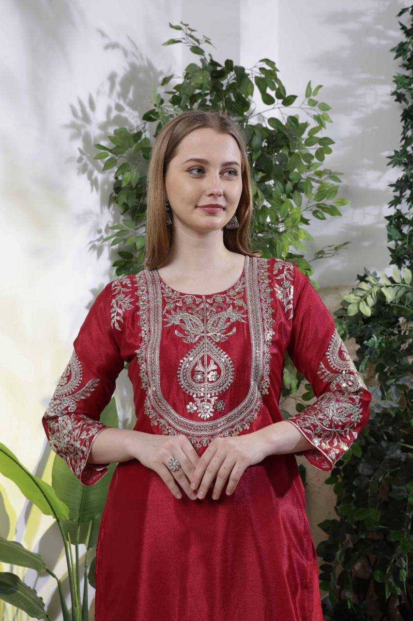 Ynf Chinon Silk KESH540 1133 Suits & Dresses Wholesale Sharara Salwar Suits Silk Suits Manufacturer