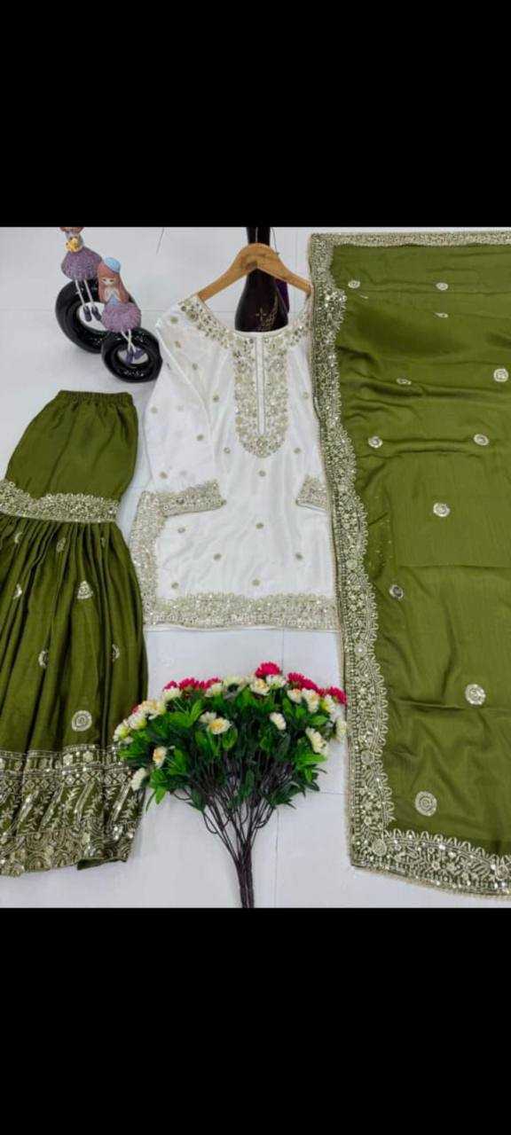 Ynf Chinon Silk KESH540 1166 Suits & Dresses Wholesale Sharara Salwar Suits Embroidery Suits Manufacturer
