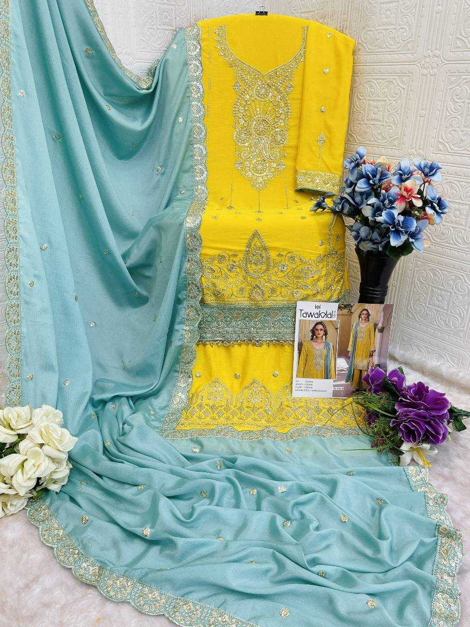 Ynf Chinon Silk RIN131 1311 Suits & Dresses Wholesale Ladies Suits Embroidery Suits Palazzo Suit Zari Work Suit Manufacturer