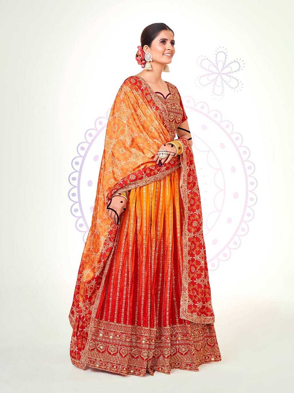 Ynf Chinon Silk RIN131 175 Lehengas Wholesale Designer Lehenga Choli Manufacturer