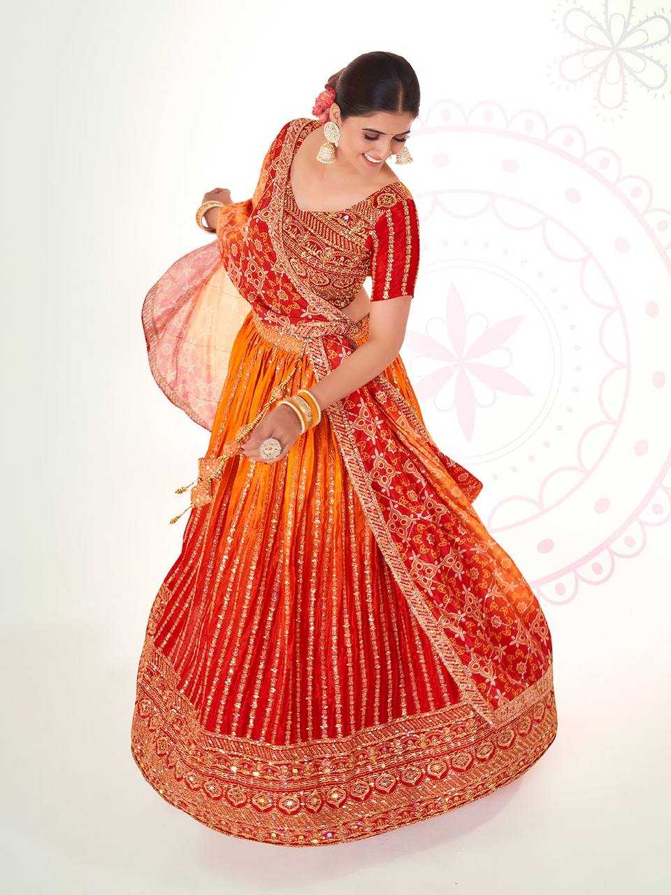 Ynf Chinon Silk RIN131 175 Lehengas Wholesale Designer Lehenga Choli Manufacturer