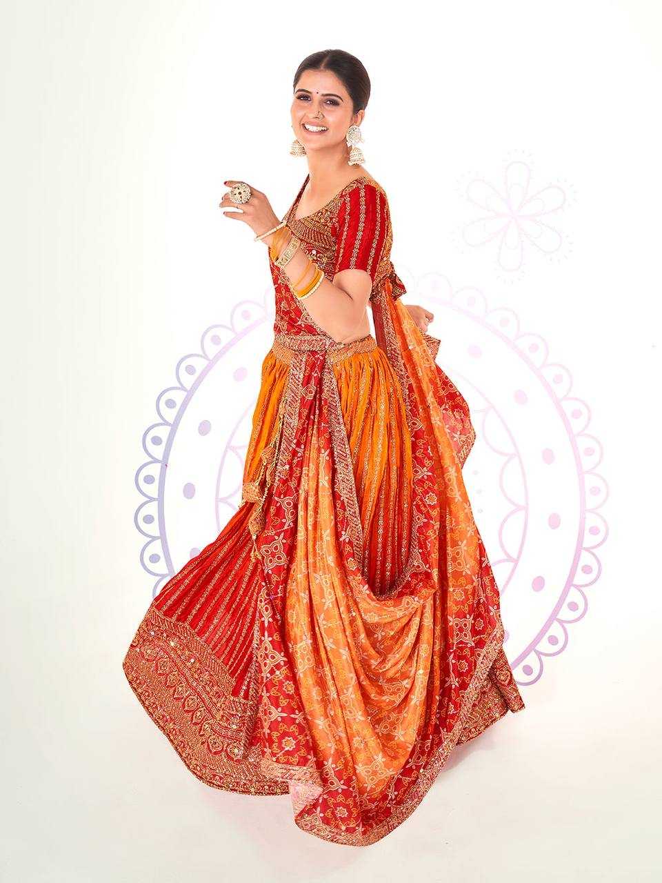 Ynf Chinon Silk RIN131 175 Lehengas Wholesale Designer Lehenga Choli Manufacturer