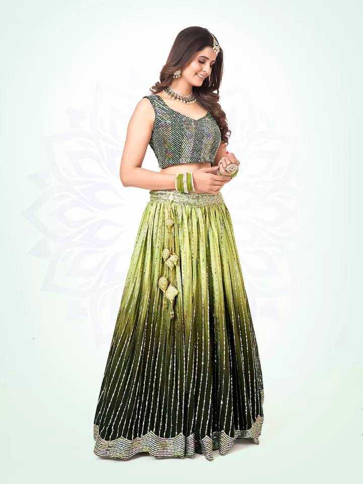 Ynf Chinon Silk RIN131 191 Lehengas Wholesale Designer Lehenga Embroidered Lehenga Lehenga With Dupatta Manufacturer