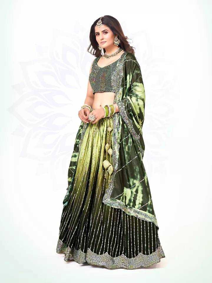 Ynf Chinon Silk RIN131 191 Lehengas Wholesale Designer Lehenga Embroidered Lehenga Lehenga With Dupatta Manufacturer