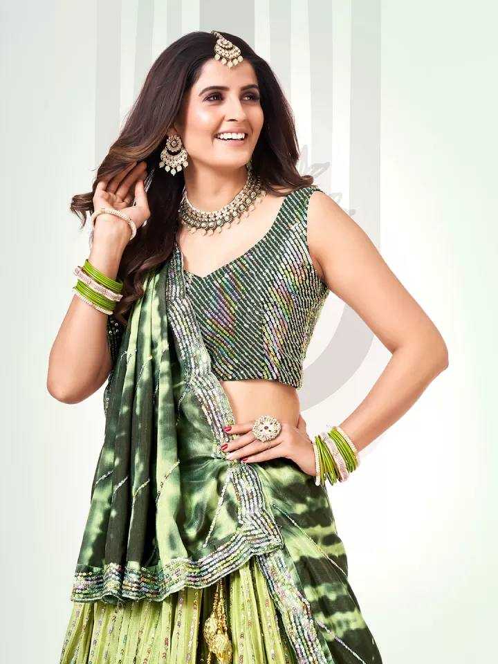 Ynf Chinon Silk RIN131 191 Lehengas Wholesale Designer Lehenga Embroidered Lehenga Lehenga With Dupatta Manufacturer