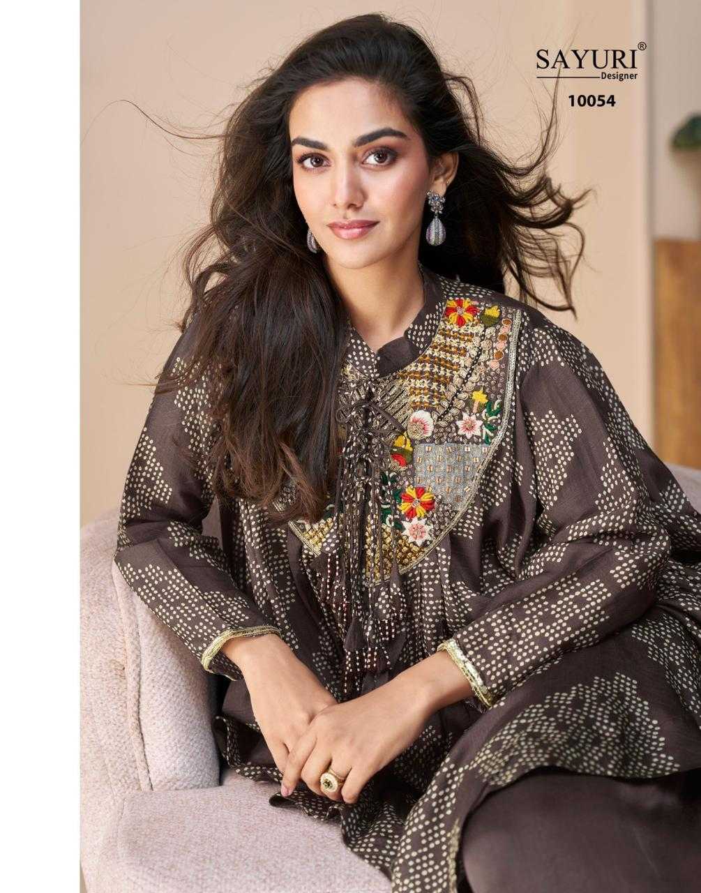 Ynf Chinon Silk RIN190 SAYURI-CLASSIC Setwise Collections Wholesale Dresses & Suits Catalogs Manufacturer