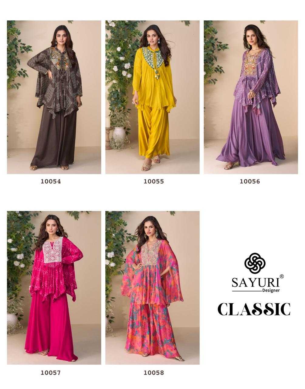 Ynf Chinon Silk RIN190 SAYURI-CLASSIC Setwise Collections Wholesale Dresses & Suits Catalogs Manufacturer