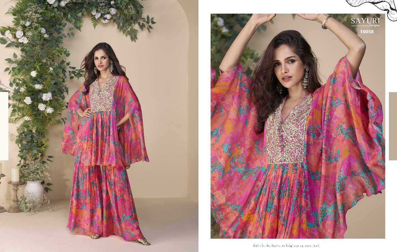 Ynf Chinon Silk RIN197 4949 Suits & Dresses Wholesale Party wear suits Bridal Suits Designer Suits Manufacturer